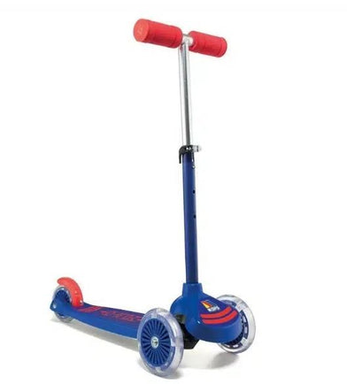 MAXI SCOOTER CON LUCES AZUL