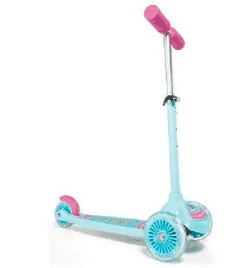 MAXI SCOOTER CON LUCES ROSA