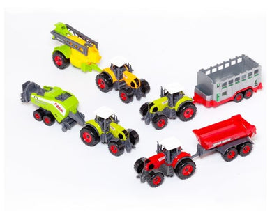 SET GRANJA TRACTOR + REMOLQUE