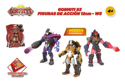 Gormiti S3 - Pack figura de 12cm (UNIDAD)