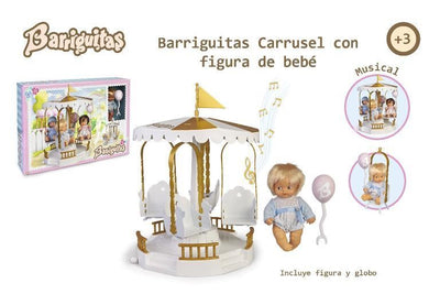 Barriguitas. Carrusel con figura de bebé