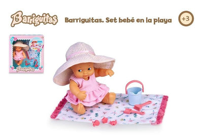 Barriguitas. Bebé en la playa