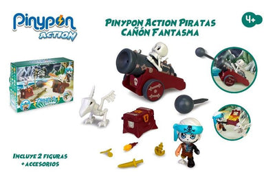 Pinypon Action. Cañón Pirata Fantasma