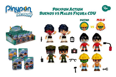 Pinypon Action. Buenos vs Malos.(UNIDAD)