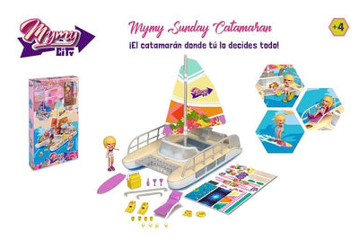 Mymy City sunny day catamaran
