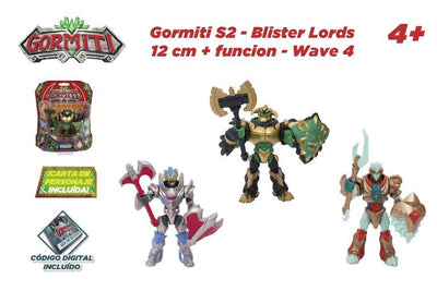 GORMITI S2 - BLISTER LORDS 12 CM + FUNCION WAVE 4 (UNIDAD)
