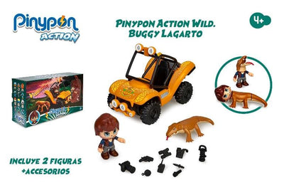 Pinypon Action. Wild. Buggy Lagarto