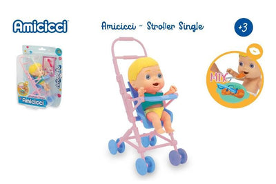 Amicicci - Stroller single