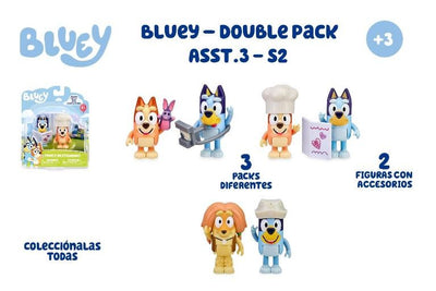 Bluey - Pack 2 Figuras – S2