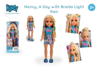 Nancy, un día de trenzas - Pelo rubio