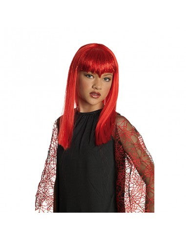 PELUCA VAMPIRESA TRAVIESA ROJA INF