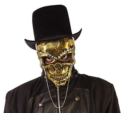 MÁSCARA STEAM PUNK SKELETON