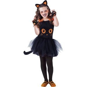 DISFRAZ GATITA NEGRA TUTUWEEN INF