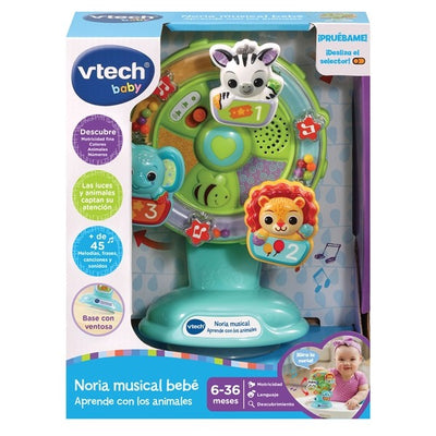 Noria musical bebé Aprende con los animales