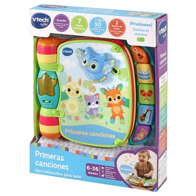 Primeras canciones Libro interactivo para bebés