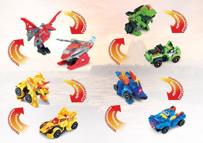 Switch & Go Dinos Pequeños 4 mod. Diferentes