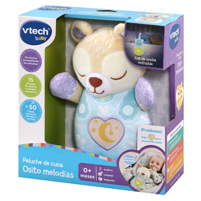 Peluche de cuna Osito melodías