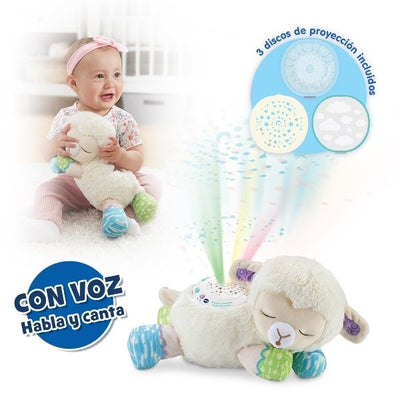 Proyector peluche para bebé Ovejita dulces sueños