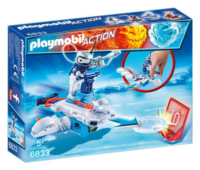 Robot de Hielo con Lanzador