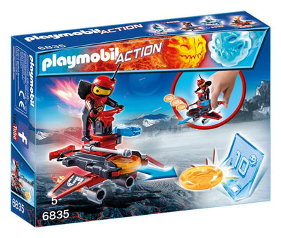 *Robot de Fuego con Lanzador