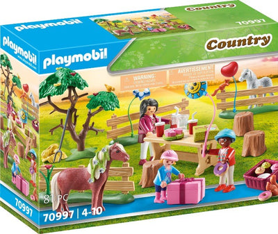 Fiesta de Cumpleaños en la Granja de Ponis