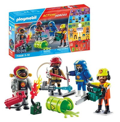 My Figures: bomberos