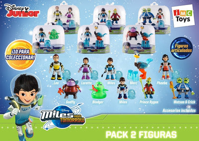 MILES-2 PACK FIGURAS + ACCESORIOS