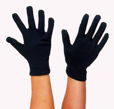 GUANTES INFANTILES CORTOS NEGROS
