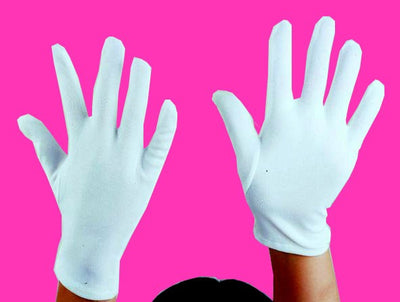 GUANTE INFANTIL BLANCO CORTO