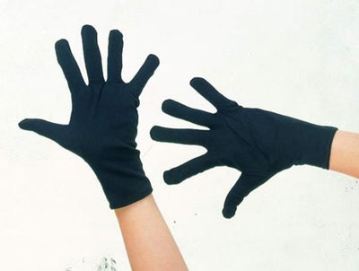 GUANTE NEGRO CORTO ADULTO