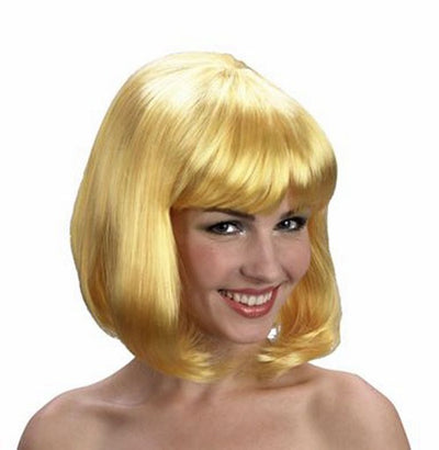 PELUCA RUBIA CORTA