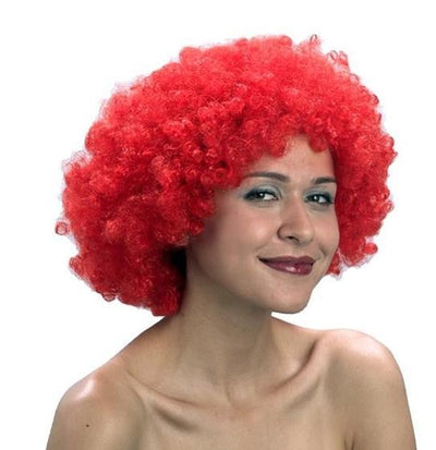 PELUCA ROJA AFRO