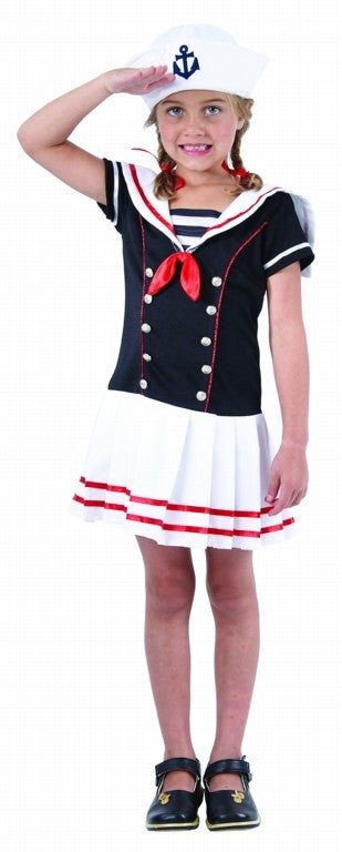 DISFRAZ MARINERA NIÑA T-M