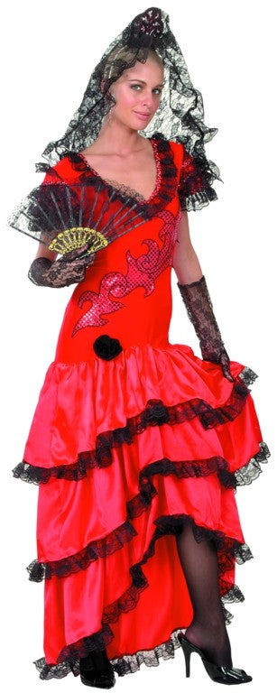 DISFRAZ FLAMENCA MUJER