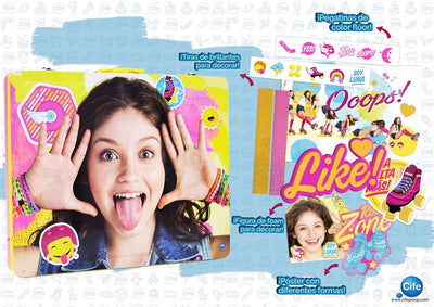 MALETIN DEL ARTISTA METALICO YO SOY LUNA