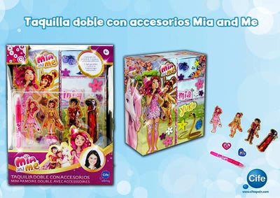TAQUILLA DOBLE GLITTER MIA & ME