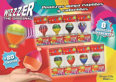 Surtido peonzas WIZZER