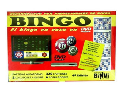 BINGO DVD 4ªEDICION 320 CARTONES