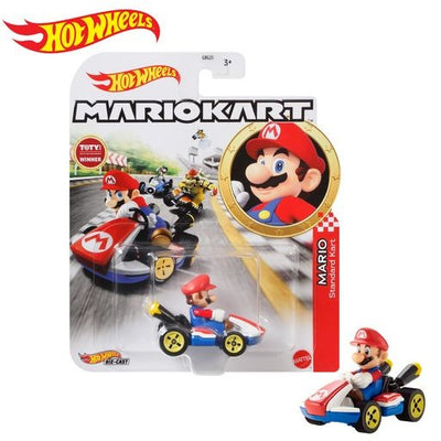Hot Wheels Mario Kart Coche Mario