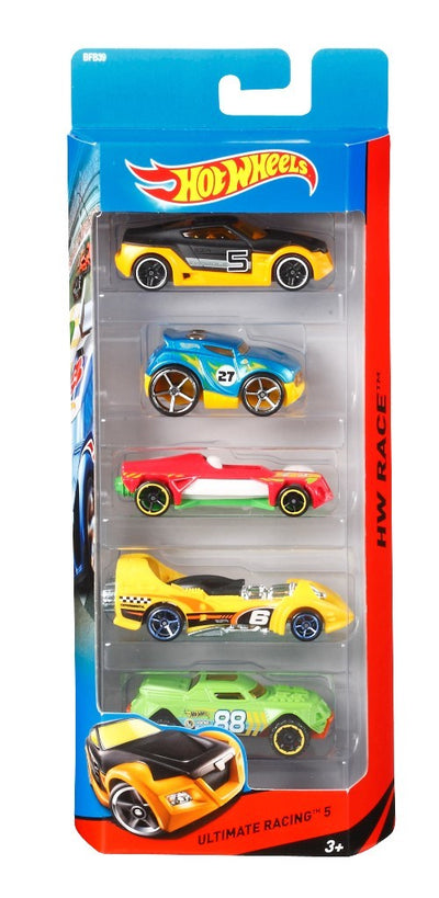 PACK DE 5 VEHICULOS HOT WHEELS