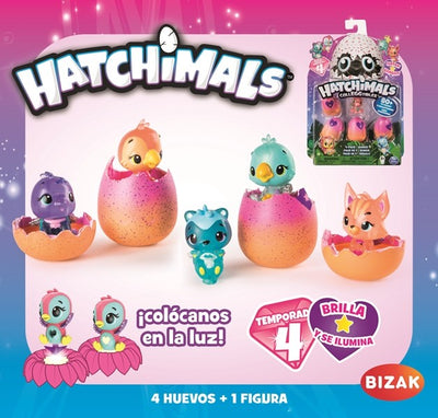 HATCHIMALS COLECCIONABLE 4 FIG S4