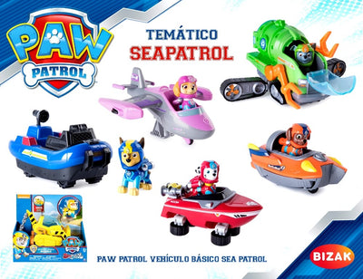 P. CANINA VEHICULO Y FIGURA SEA PATROL