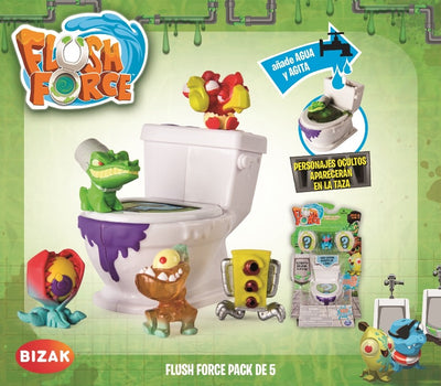 FLUSH FORCE PACK DE 5