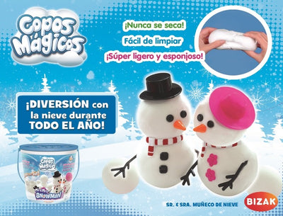 COPITOS MAGICOS -   SR & SRA "MUÑECO DE NIEVE"