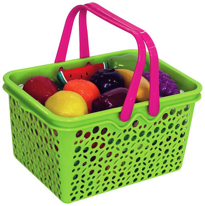 CESTA FRUTAS 28PZS