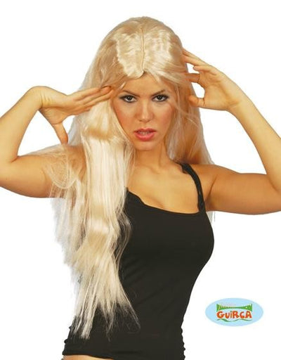 PELUCA MELENAS RUBIA