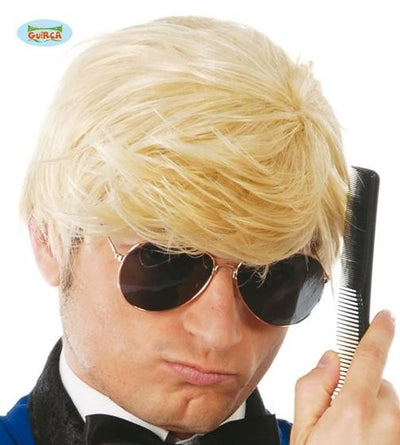 PELUCA HOMBRE RUBIA