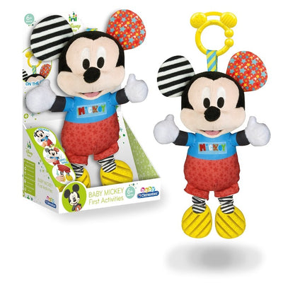Baby Mickey peluche texturas