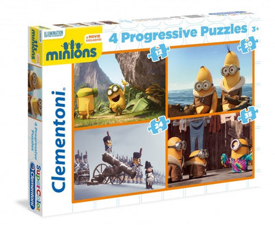 PROGRESSIVE 4 EN 1 PUZZLE