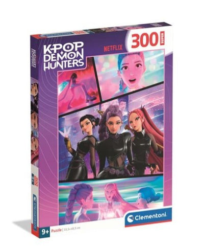 PUZZLE 300 PIEZAS SUPER KPOP DEMON HUNTERS